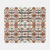 Fabelhafter Herbst und Blau Fleecedecke (Vorderseite (Horizontal))