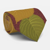 Fabelhafter Herbst verlässt Krawatte (Gerollt)