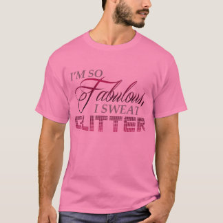 Fabelhafter homosexueller Glitzer T-Shirt