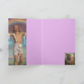 Fabelhafter Jesus durch Jagd Williams Holman Karte (Innenseite)