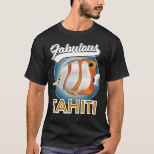 fabelhafter Tahiti Retro-Logo-T - Shirt