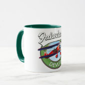 Fabelhaftes Devon-Reisepatch. Tasse (Vorderseite Links)