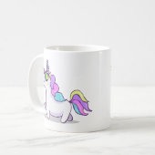 Fabelhaftes Einhorn Kaffeetasse (Vorderseite Links)