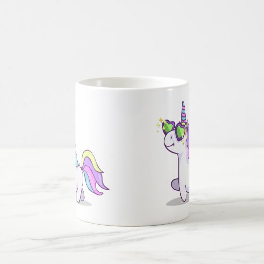 Fabelhaftes Einhorn Kaffeetasse (Mittel)