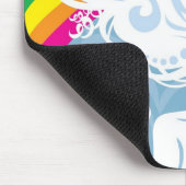 Fabelhaftes Fräulein Cumulus Mousepad (Ecke)