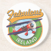 fabelhaftes Irland Reise-Patch. Getränkeuntersetzer (Vorne)
