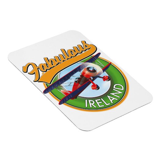 fabelhaftes Irland Reise-Patch. Magnet (Rechte Seite)