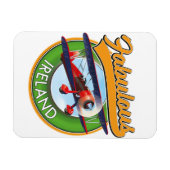 fabelhaftes Irland Reise-Patch. Magnet (Horizontal)