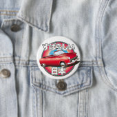 Fabelhaftes Japan Tokyo Logo. Button (Beispiel)