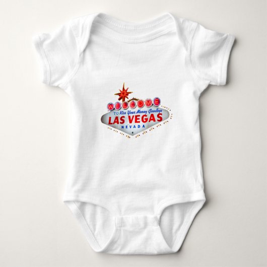 Fabelhaftes Las Vegas Baby Strampler (Vorderseite)