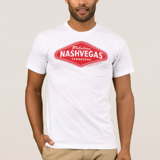 Fabelhaftes NASHVEGAS TM Diamant-Logo T-Shirt
