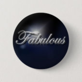 "Fabelhaftes" Slogan-Abzeichen Button (Vorderseite)