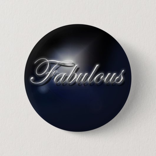 "Fabelhaftes" Slogan-Abzeichen Button (Vorderseite)