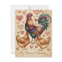 Fabelhaftes Valentinstag-Grüße vom Hahn