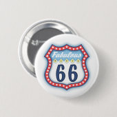 Fabelhaftes Weg-Zeichen Button (Vorne & Hinten)