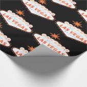 Fabelhaftes Zeichen Las Vegass Nevada Geschenkpapier (Ecke)
