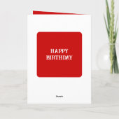 Fabelschwester Rechtsschwester Foto orange Karte (Rückseite)