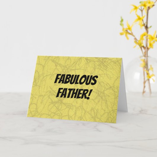 Fabeltier Karte (Gelbe Blume)