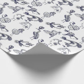 Fabelvögel Geschenkpapier (Ecke)