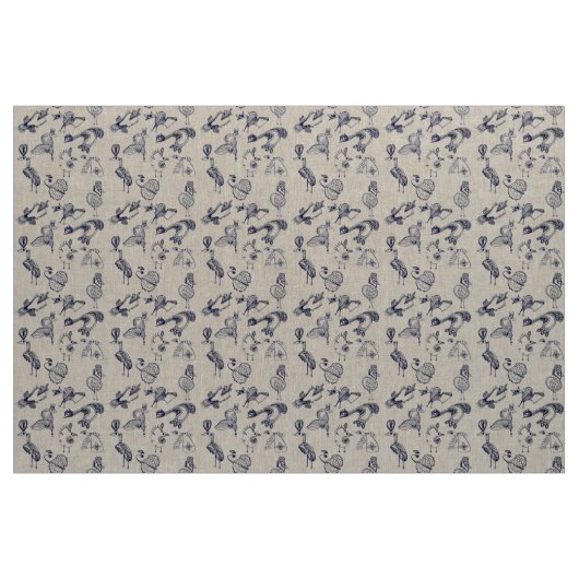 Fabelvögel Stoff (Yard (91,4 cm))