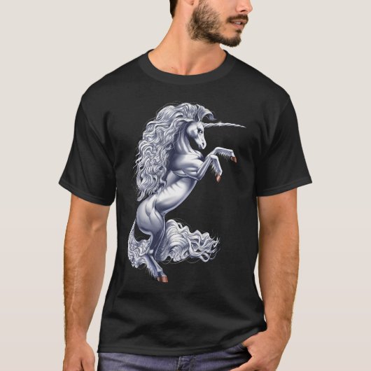 Fabelwesen Einhorn T-Shirt (Vorderseite)