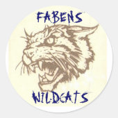 FABENS WILDCATS STICKER (Vorderseite)