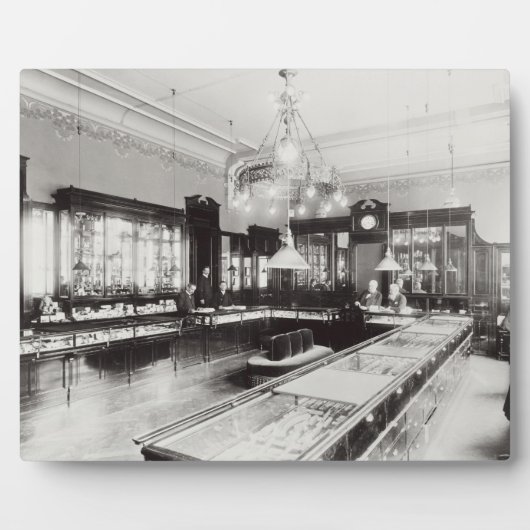 Faberge Emporium (b/w-Foto) Fotoplatte (Vorderseite)