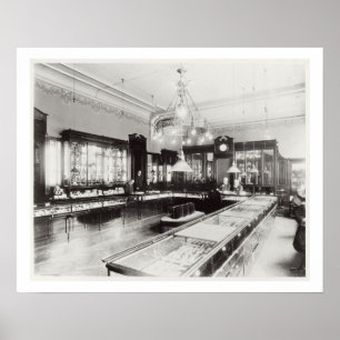 Faberge Emporium (b/w-Foto) Poster