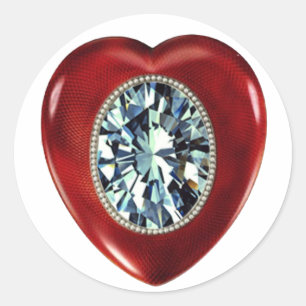 Faberge Heart Aufkleber