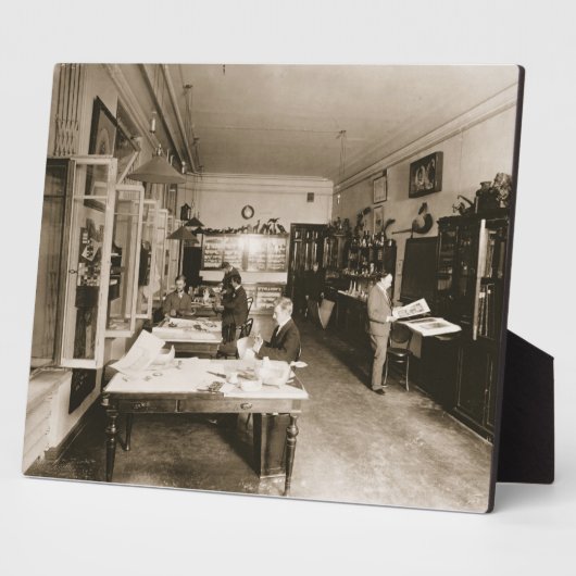 Faberge Workshop (b/w-Foto) Fotoplatte (Seite)