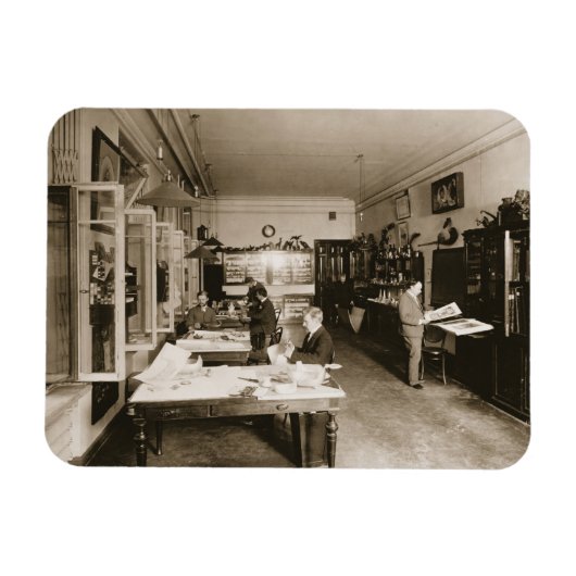Faberge Workshop (b/w-Foto) Magnet (Horizontal)