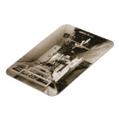 Faberge Workshop (b/w-Foto) Magnet (Linke Seite)