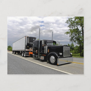 Faber's Peterbilt 379 Postcard Postkarte