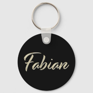 Fabian Button Name Schlüsselanhänger