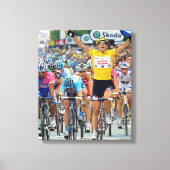 Fabian Cancellara Early Hero Bühne 3 Tour de Franc Leinwanddruck (Vorderseite)