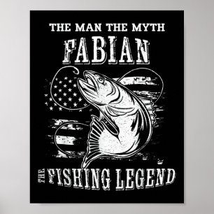 Fabian Mann Mythos Angellegende Personalisierter N Poster