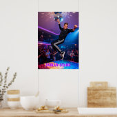 FABIAN STARR - DISCO BALL PLAKAT (Küche)