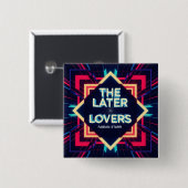 Fabian The Later Lovers Fan-Button  Button (Vorne & Hinten)