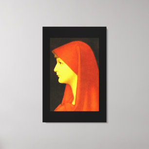 Fabiola', Jean Jacques Henner_Portraits Leinwanddruck