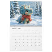 Fable Hollow Studio Süße Dinosaurier-Abenteuer Kalender (Jan 2027)