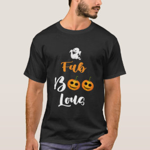 Faboolous Beängstigend Ghost Funny Twins Pumpkin T-Shirt