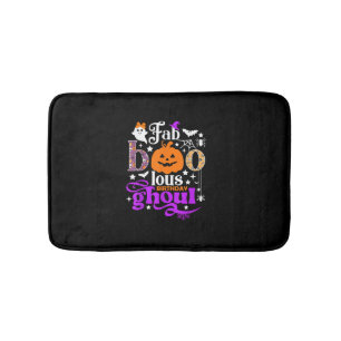 Faboolous Birthday Ghoul Shirt Funny Boo Pumpkin H Badematte