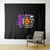 Faboolous Birthday Ghoul Shirt Funny Boo Pumpkin H Wandteppich (Beispiel (Horizontal))