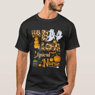 Faboolous Clinical Nurse Funny RN Squad Halloween T-Shirt