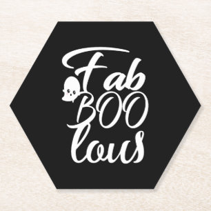 Faboolous Damen Halloween Süßes Geschenk Geist Untersetzer