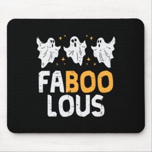 Faboolous Ghosts Funny Beängstigend Spooky Hallowe Mousepad