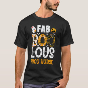 Faboolous Nicu Krankenschwester Halloween 2021 Kos T-Shirt