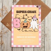 Faboolous Niedlich Ghost Groovy Halloween Geburtst Einladung