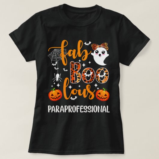 Faboolous Paraprofessional Fun Para Squad Happy Ha T-Shirt (Design vorne)