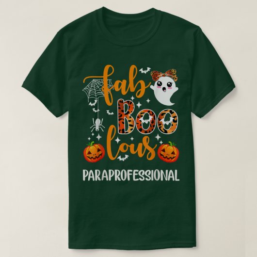 Faboolous Paraprofessional Funny Para Squad Happy  T-Shirt (Design vorne)